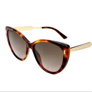 GUCCI Cateye Sunglasses GG3804S Havana